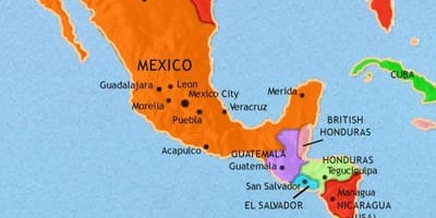 Mexico-amerika kart