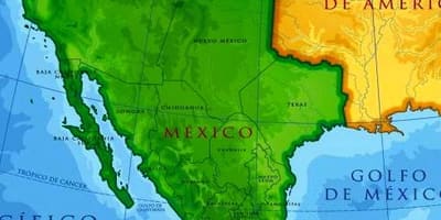 Gamle Mexico kart