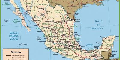 Mexico i kart