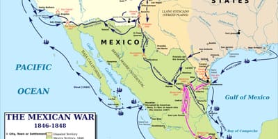 Kart av mexicansk kart