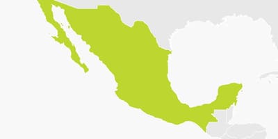 Kartet av Mexico png