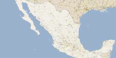 Kartet av Mexico stadion